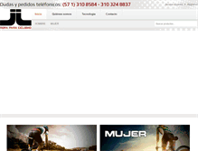 Tablet Screenshot of deportivasjj.com